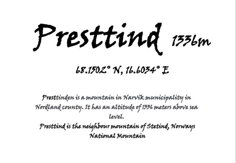 נרוויק Presttind - Studio Apartment With Free Parking מראה חיצוני תמונה